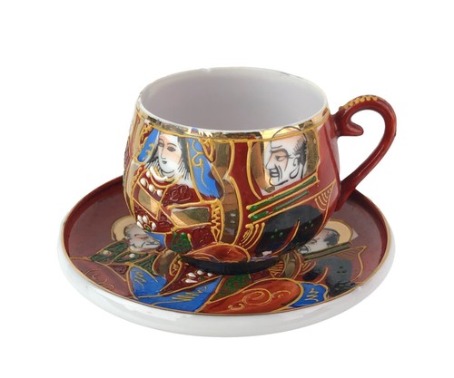 Japanese lithophane cup - japanese, &