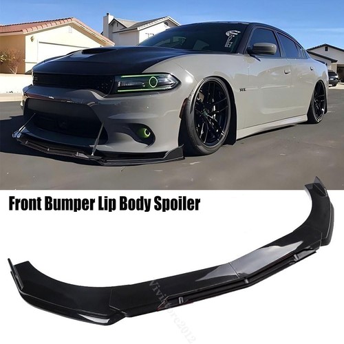 4pcs universal gloss black car - black,
