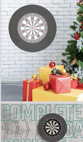 Durable black dart board - durable,