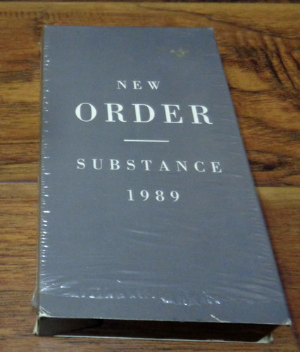 New order substance - order, vhs