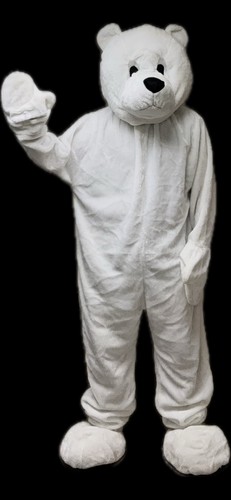 Polar bear mascot - polar,