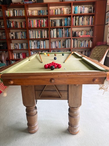 Snooker dining table - dining,