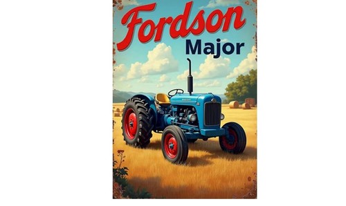 Fordson major tractor metal - fordson,