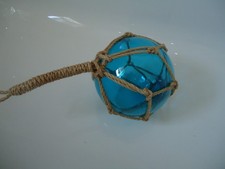 Large Turquoise Glass Fishing
