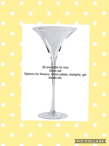 Martini vases 50cm - martini,