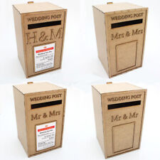Wedding Mail Post Box - Royal Mail Reception Post & Cards Personalised Birthday