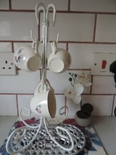 Shabby Chic White Metal Multi