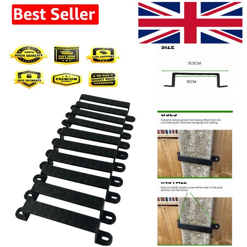Fence panel security - security, brackets