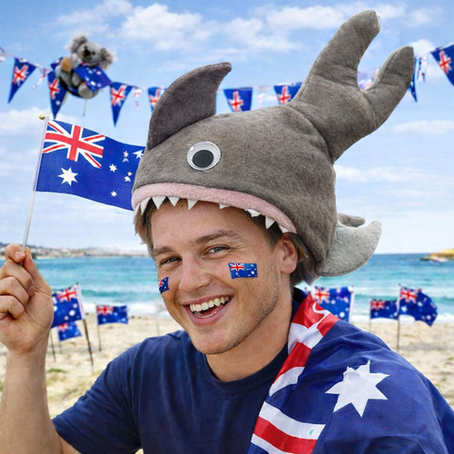 Shark hat fancy dress - shark,