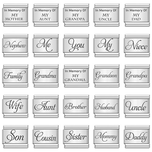 Italian charms bracelet - italian,