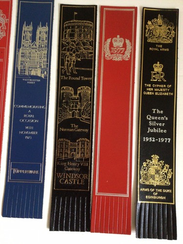Bundle leather bookmarks - leather,
