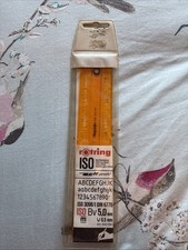 Vintage Rotring Iso Lettering