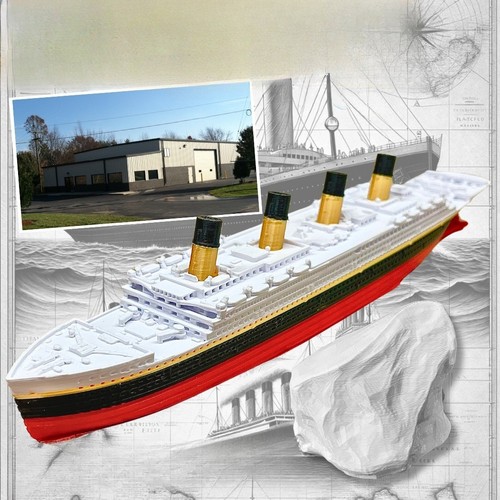 Titanic bath boat - boat, toy