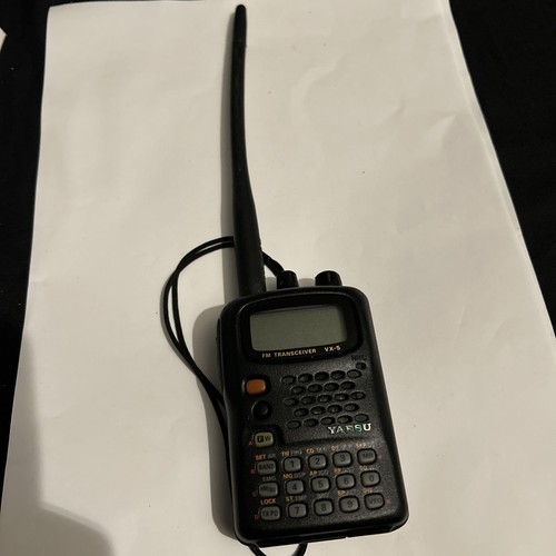 Yaesu fm transceiver - yaesu, vx-5