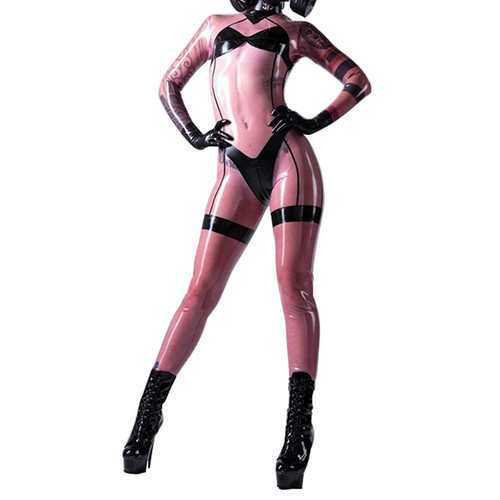 Transparent womens latex - transparent,