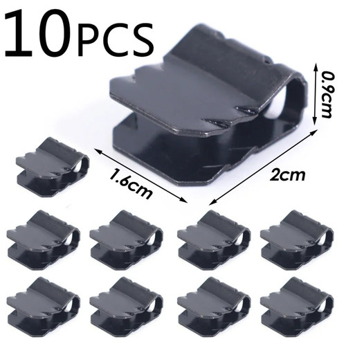 10pc shaped clips automotive - u,