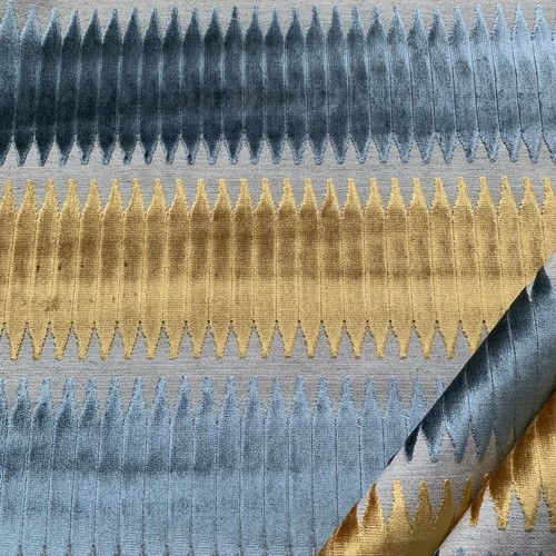 Harlequin velvet curtain up - harlequin,