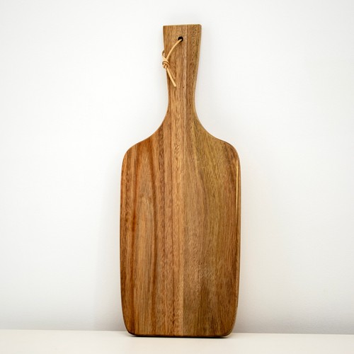 Acacia wood paddle - acacia, brown