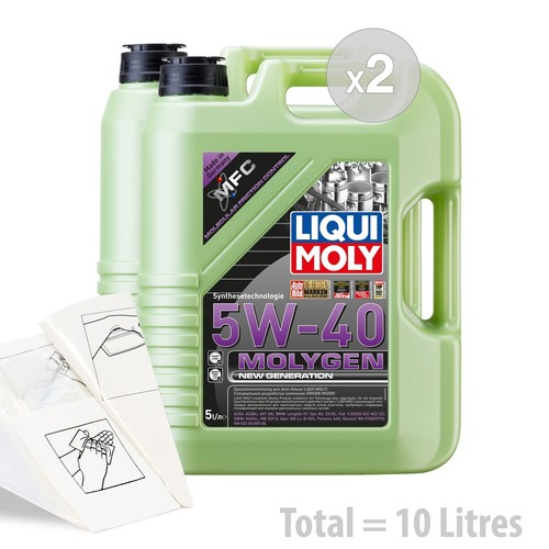 Car engine oil service kit - car,