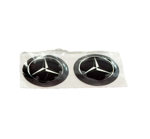 Mercedes benz logo emblem - 2x,