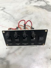 88 Wellcraft St Tropez 32 Boat switch switches fuse board panel pump fan light