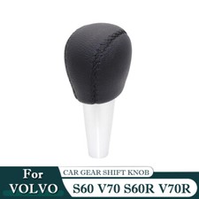 AT Black Car Gear Shift Knob Automatic For Volvo S60 V70 T5 S60R V70R 2004-2007 