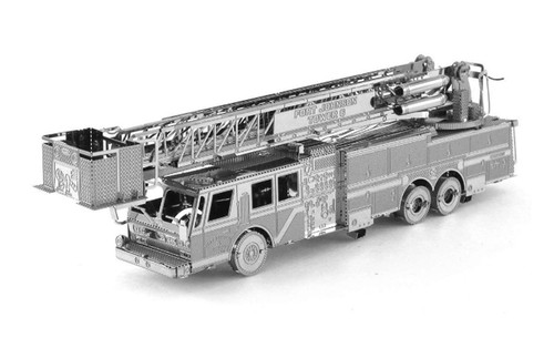 Metal earth fire engine - metal,