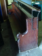 PEW Low Choir Church Bench 101" x 21" x 42" - seat height 12"
