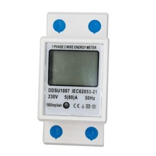 Smart Home Energy Monitor Single Phase 220V Electricity Meter for Household