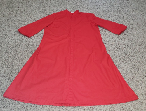 Mens roman style cassock - mens, red