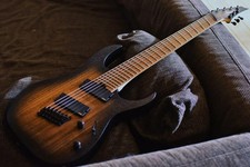 Ibanez RGIM7ZW 7-String Guitar Demo Model Rare only one in the world from Japan