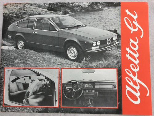 Alfa romeo alfetta - romeo, gt