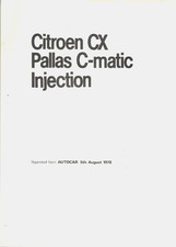 Citroen CX Pallas Injection