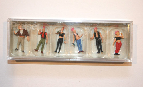 Preiser 10473 punks - punks, x