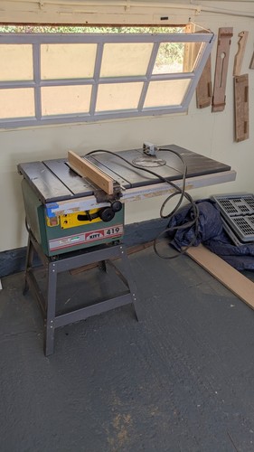 Kity 419 table saw - table,