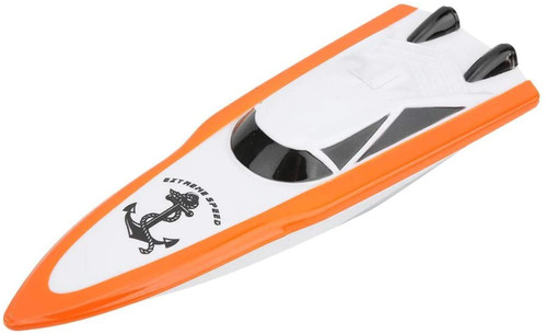 Remote control boat white 10 - remote,