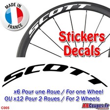 Stickers Rims Bike Scott -