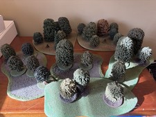 Forest Terrain Diorama Set 6pc