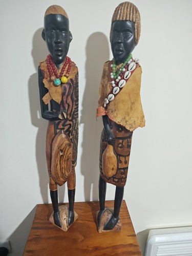 Large vintage african hand - large,