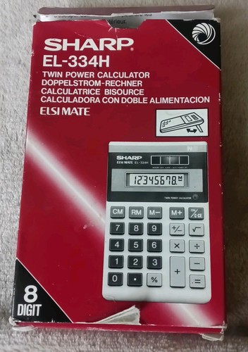 Vintage sharp 334h desktop - sharp, el-334h