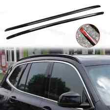 Roof Rack Rails Cover Fits for BMW X3 2018-2025 Black without screw 2PCS