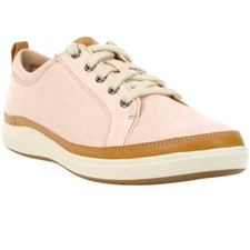Rockport Cobb Hill Women's Bailee Color Taupe Canvas Sneakers CI8182 Size 10