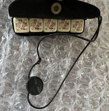 VINTAGE Set of x5 POKER Game