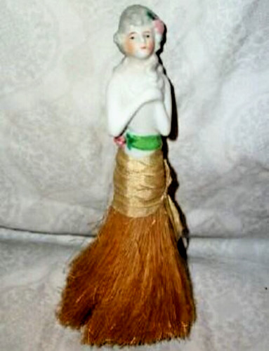 1920s porcelain flapper half - 1920s,
