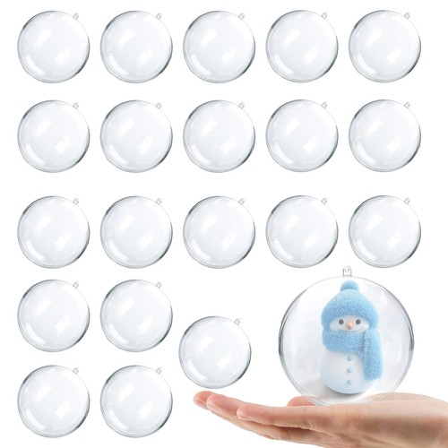 20pcs clear baubles - 20pcs, fill