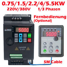 220V 380V 1.5KW 2.2KW 4KW 5.5KW frequency inverter frequency converter inverter VFD