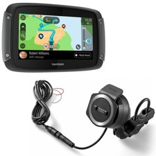 TomTom Rider 550 World Motorcycle Navigation Device GPS Lifetime Map Updates