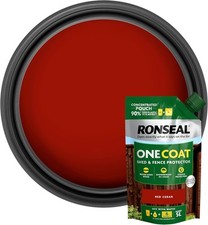 Ronseal Shed & Fence Paint Red