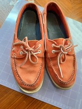 Sperry Mens Size 8 Orange