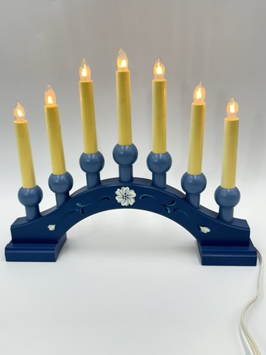 Vintage swedish blue christmas - vintage,